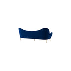 Modway EEI-5874-NAV Cheshire Channel Tufted Performance Velvet Sofa, Navy