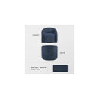 Lexicon Accent Chair, Swivel Barrel Chair, Blue Microfiber