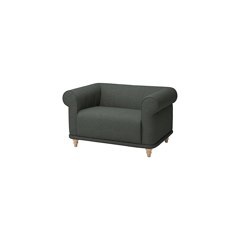 ProTuning VISKAFORS 1,5-seat armchair, Lejde/grey/green birch