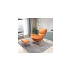 Lounge Chair Oversized Ergonomic Rocking Lobster Chairs Modern Leisure Waterproof Tech Cloth Rocking Chair with Footrest Comfy Lazy Sofa Recliner Beanbag Chair for Living Balcony Bedroom Whiskey Bar