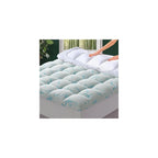 4 Inch Mattress Topper Memory Foam Cooling Bamboo Queen Size