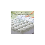 4 Inch Mattress Topper Memory Foam Cooling Bamboo Queen Size