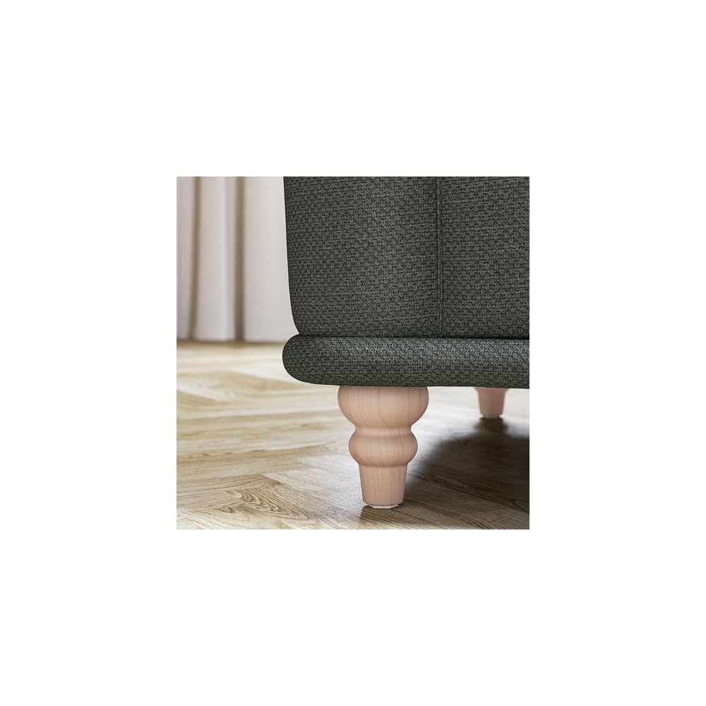 ProTuning VISKAFORS 1,5-seat armchair, Lejde/grey/green birch