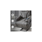 Signature Design by Ashley Power Lift Recliner with Heat and Massage