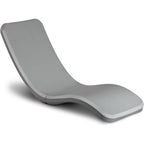Coast Modern in Pool Lounge Chair - Waterproof & Weighted Chaise Lounger - Outdoor Pool Furniture for Patio or in Baja Shelf - Gray