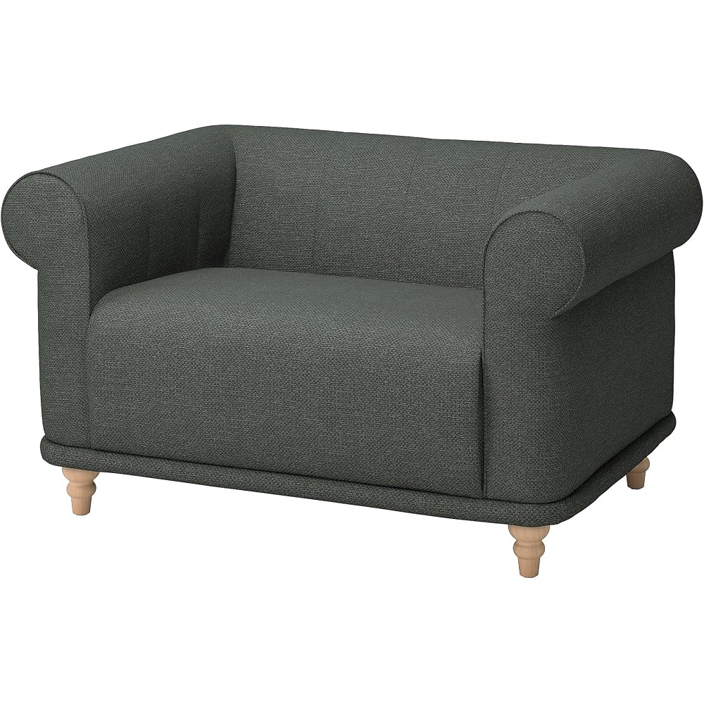 ProTuning VISKAFORS 1,5-seat armchair, Lejde/grey/green birch